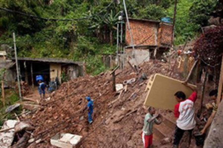 Lở đất tại Sao Paulo - Brazil