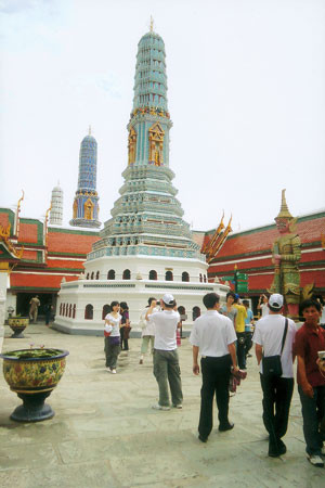 Hoàng cung Thái Lan. Ảnh: Q.N Hoàng cung Thái Lan. Ảnh: Q.N