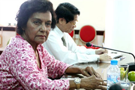 Đại hội Đảng XI đối với nhà báo quốc tế ảnh 1 Nữ nhà báo Cuba Marta Roja