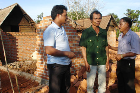 Ia Blang phấn đấu đến năm 2012 trở thành xã văn hóa. Ảnh: Q.H