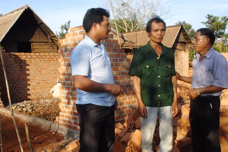 Ia Blang phấn đấu đến năm 2012 trở thành xã văn hóa. Ảnh: Q.H