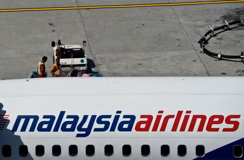 Một máy bay thuộc Hãng Hàng không Malaysia Airlines chuẩn bị cất cánh từ sân bay quốc tế Kuala Lumpur