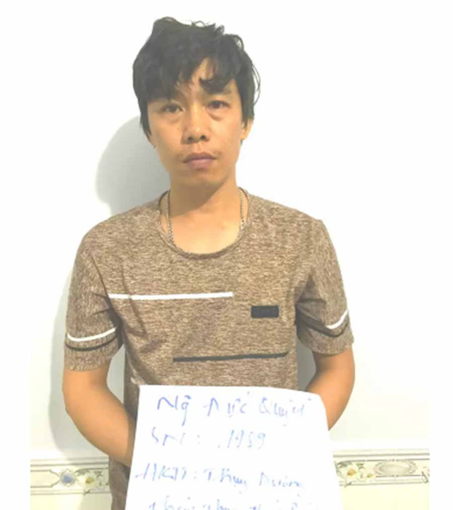  Đây là đối tượng được Kim nhờ cất giấu khẩu súng tại tiệm cầm đồ của mình. Ảnh: Hiền Đệ