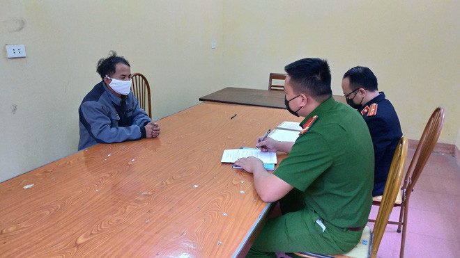 Đối tượng Mai Văn Hải tại cơ quan CSĐT Công an huyện Yên Bình, tỉnh Yên Bái. Đối tượng Mai Văn Hải tại cơ quan CSĐT Công an huyện Yên Bình, tỉnh Yên Bái.