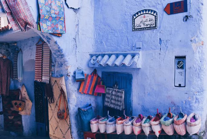 Sắc màu tươi tắn và ấp áp ở Morocco