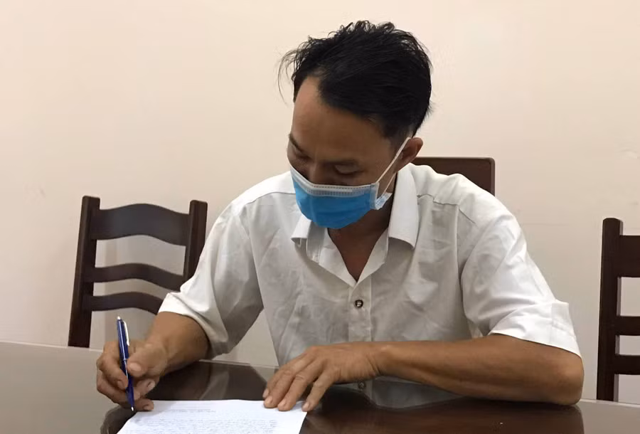 Anh Thức đã bị xử phạt 7,5 triệu đồng. Ảnh: Văn Ngọc