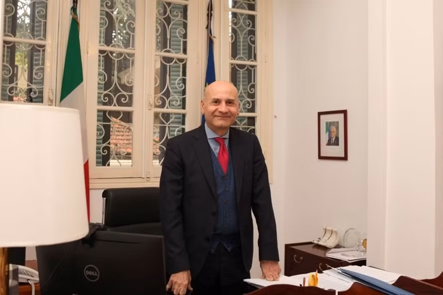 Đại sứ Italia tại Việt Nam Antonio Alessandro. Ảnh: Đại sứ quán Italia