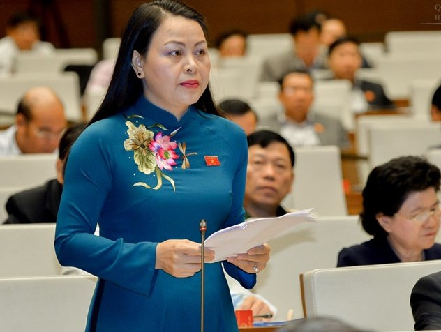 Bà Nguyễn Thị Thu Hà (ảnh quochoi.vn).