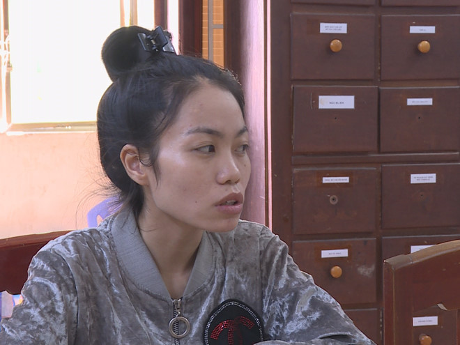 Phạm Thị Ngọc Thảo tại cơ quan công an - ẢNH: TRỊ BÌNH Phạm Thị Ngọc Thảo tại cơ quan công an - ẢNH: TRỊ BÌNH