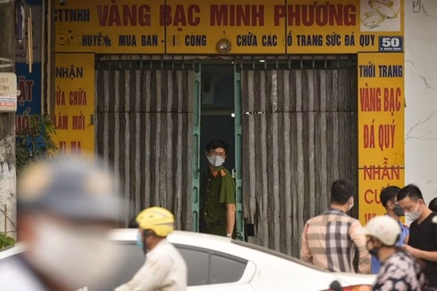  Ngôi nhà số 50 nơi vợ chồng ông Minh ở. Ảnh