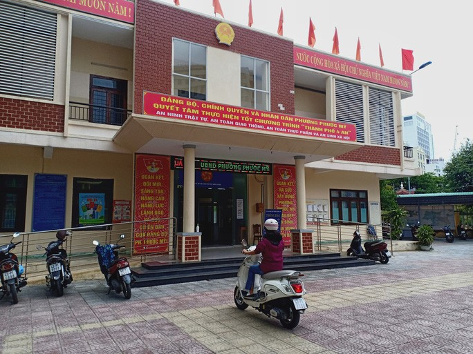UBND phường Phước Mỹ, nơi bà Thanh công tác cho biết bà Thanh vẫn đến cơ quan làm việc bình thường trước khi tử vong UBND phường Phước Mỹ, nơi bà Thanh công tác cho biết bà Thanh vẫn đến cơ quan làm việc bình thường trước khi tử vong