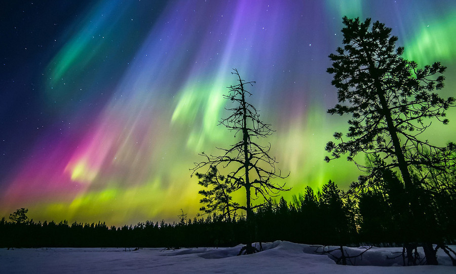 Cực quang ở Na Uy - Ảnh: GETTY IMAGES