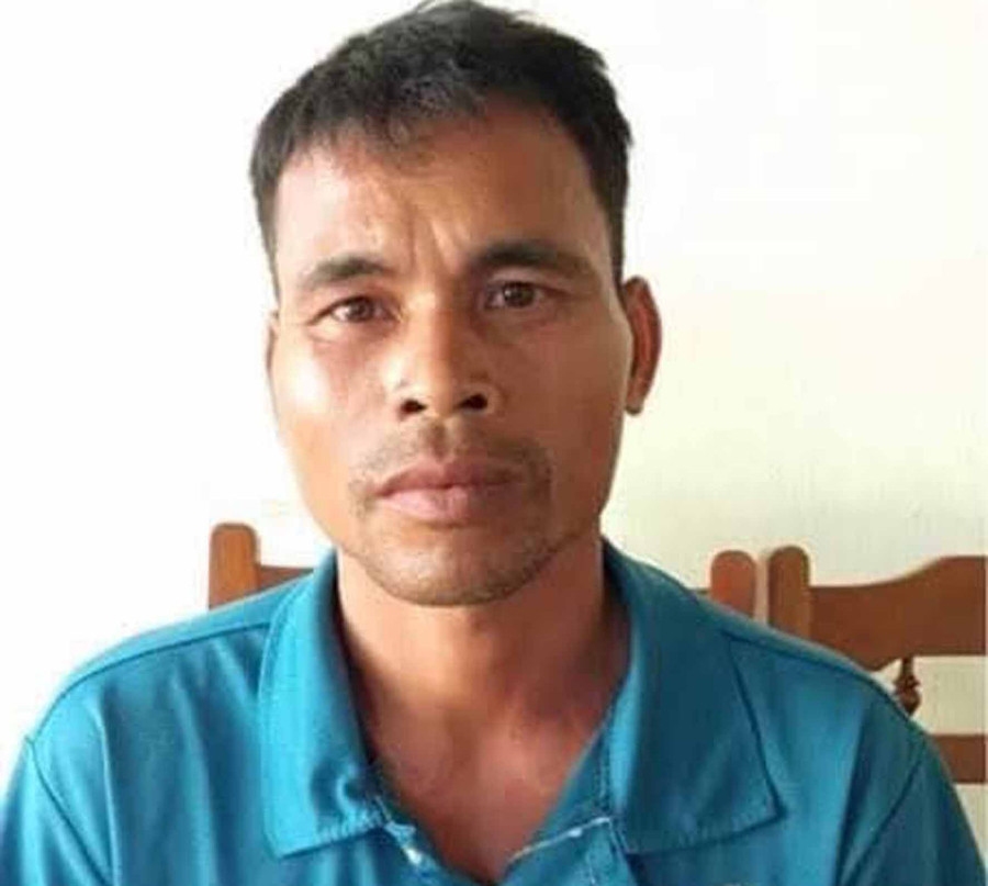 Rơ Châm Ven-cháu của đối tượng Ksor Kối chủ trì) trú tại làng Hreng, xã Hòa Phú, huyện Chư Pah. Ảnh: Hà Phương