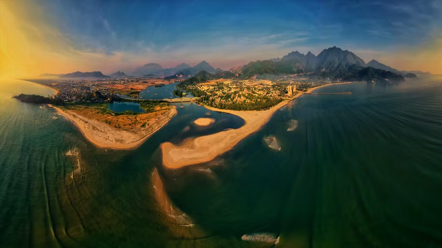 Một góc Vịnh Nam Ô