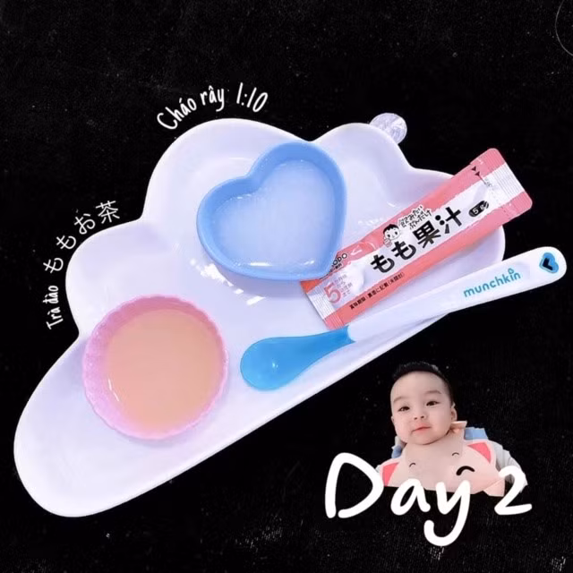 Món cháo rây trà táo. Ảnh: NVCC 