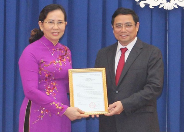  Bà Lê Thị Thủy, Bí thư Tỉnh ủy Hà Nam (ảnh IT).