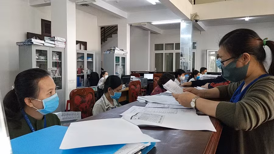 Kho bạc Nhà nước tỉnh vẫn đảm bảo hoạt động trong thời gian cách ly xã hội. Ảnh: S.C Kho bạc Nhà nước tỉnh vẫn đảm bảo hoạt động trong thời gian cách ly xã hội. Ảnh: S.C