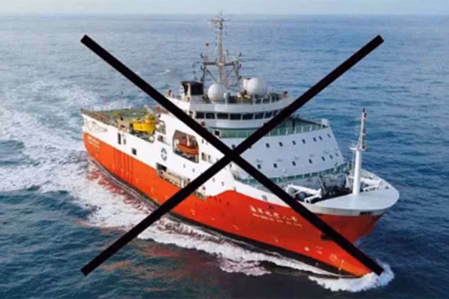  Tàu khảo sát Hải Dương địa chất 08 của Trung Quốc. Ảnh: SCHOTTEL