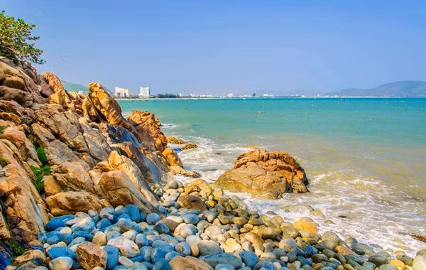 Bãi biển Quy Nhơn. Ảnh: K.N.B