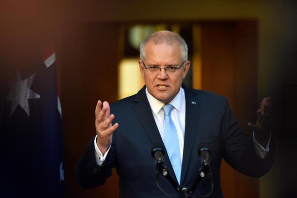  Thủ tướng Úc Scott Morrison - Ảnh: REUTERS