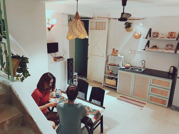 Một cơ sở cho thuê phòng qua trang Airbnb tại TP.HCM - Ảnh: NGÂN DUNG