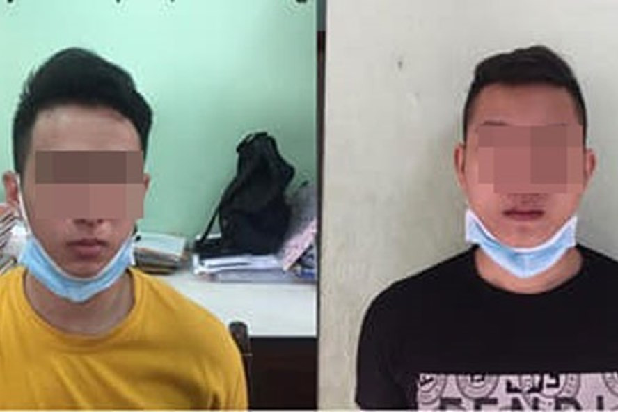 Nhiều nam nữ thanh niên mở ăn mừng hết cách ly xã hội bằng thuốc lắc. Ảnh: Công an Đà Nẵng