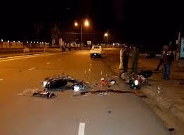 Hiện trường một vụ tai nạn trên địa bàn thành phố Pleiku (ảnh internet)