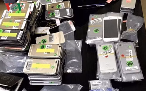 Tang vật bị phát hiện và thu giữ.