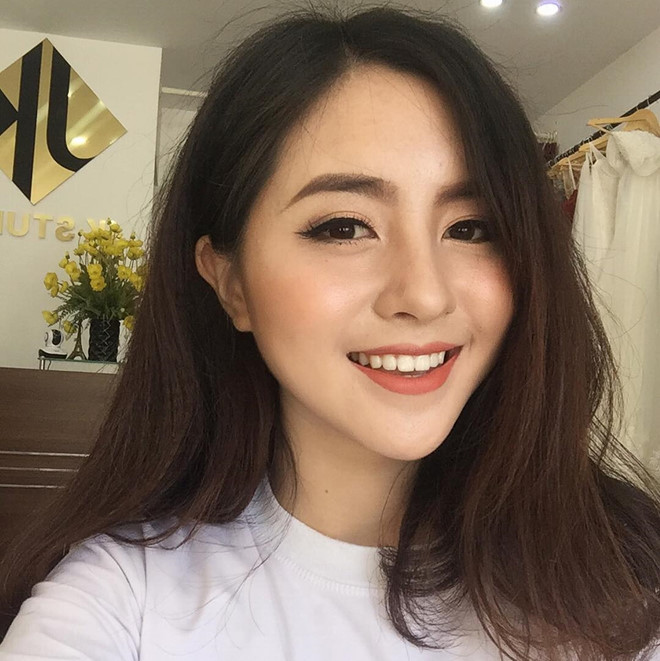 Vẻ ngoài xinh đẹp của thiếu nữ 17 tuổi.