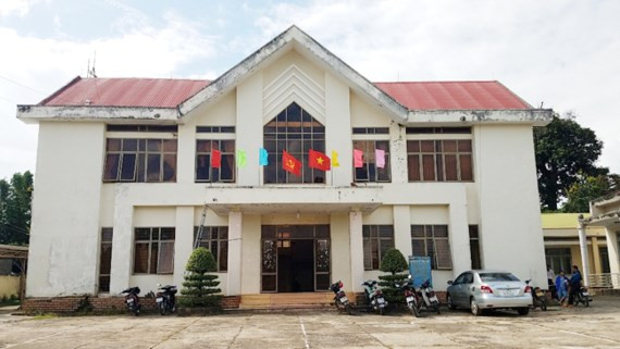 Trụ sở công an xã nơi ông Tưởng và ông Phương công tác. Trụ sở công an xã nơi ông Tưởng và ông Phương công tác.