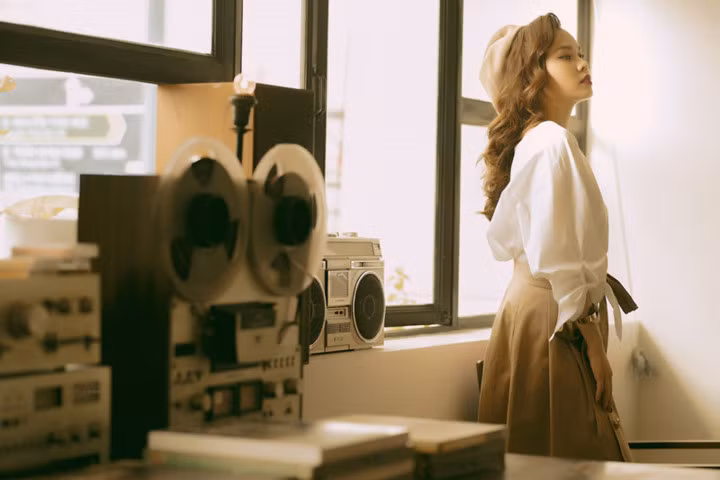 Cô đang xây dựng hình ảnh 