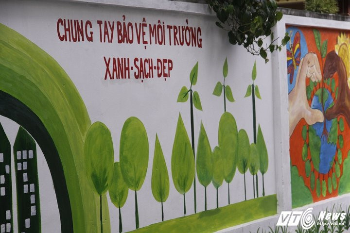 Được biết, đây là con đường bích họa thứ 2 trên cả nước, trước đó con đường bích họa đầu tiên ở Việt Nam được hình thành ở tỉnh Quảng Nam.