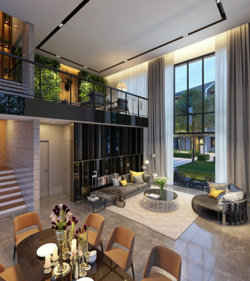 Thiết kế thông tầng tạo nên sự khác biệt cho cả căn nhà. Thiết kế thông tầng tạo nên sự khác biệt cho cả căn nhà.