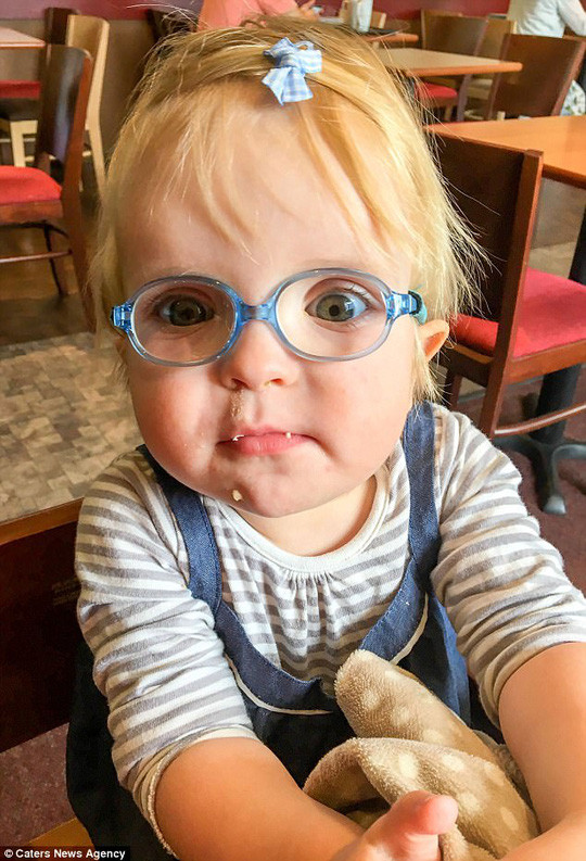 Lucy nay đãn 17 tháng tuổi, hồi phục rất tốt sau phẫu thuật