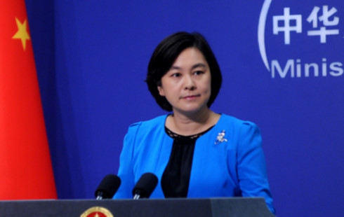 Người Phát ngôn Bộ Ngoại giao Trung Quốc Hoa Xuân Doanh
