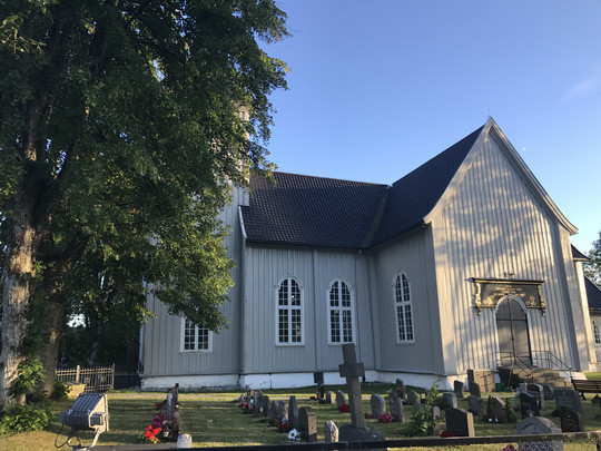 Nhà thờ cổ tại Dreobak Na Uy