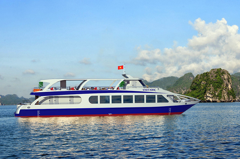 Mẫu tàu đoạt giải nhất cuộc thi do Công ty Cổ phần thiết kế và dịch vụ kỹ thuật tàu thủy Việt hàn thiết kế. Ảnh báo Quảng NInh Mẫu tàu đoạt giải nhất cuộc thi do Công ty Cổ phần thiết kế và dịch vụ kỹ thuật tàu thủy Việt hàn thiết kế. Ảnh báo Quảng NInh