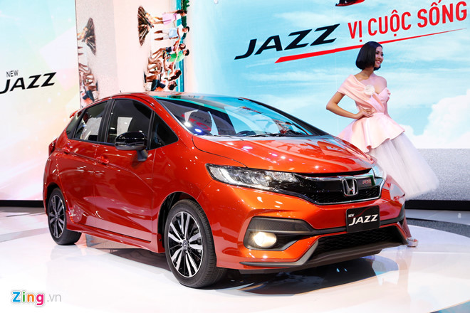 Honda Jazz sẽ cạnh tranh cùng Toyota Yaris trong phân khúc hatchback hạng B.