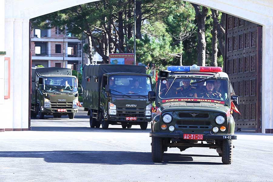 Quân đoàn 3 đạt 3,6 triệu km an toàn lưu thông xe quân sự. Ảnh: Vũ Duy Hiển  Quân đoàn 3 đạt 3,6 triệu km an toàn lưu thông xe quân sự. Ảnh: Vũ Duy Hiển