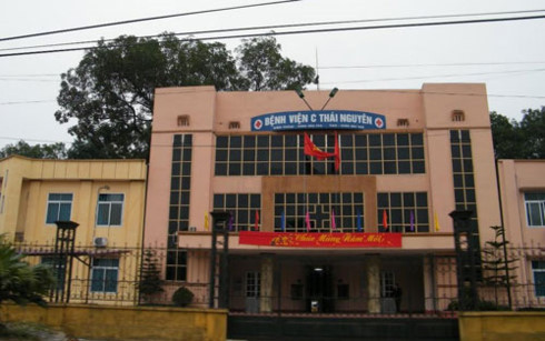 Bệnh viện C Thái Nguyên - nơi ông Đào Văn Soạn làm việc.