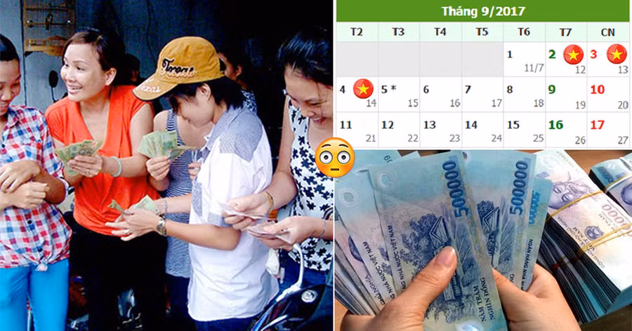 Dịp nghỉ lễ Quốc khánh 2-9, nếu đi làm, người lao động có thể được hưởng tối thiểu 400% lương.