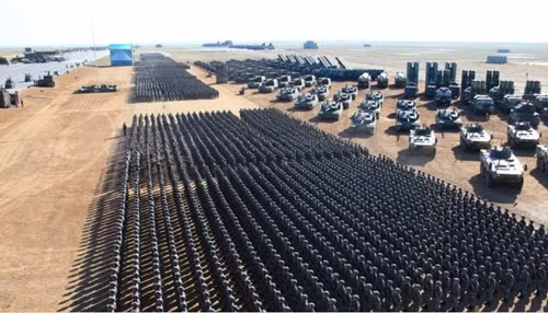  Trung Quốc duyệt binh tại Nội Mông, thay vì Bắc Kinh. Ảnh: SCMP.