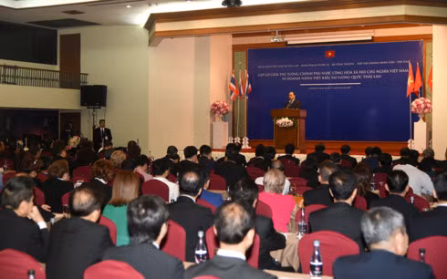  Thủ tướng phát biểu tại buổi gặp gỡ