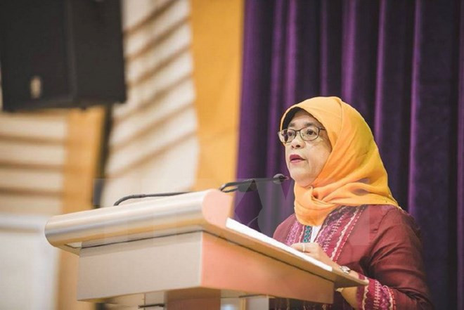 Bà Halimah Yacob.