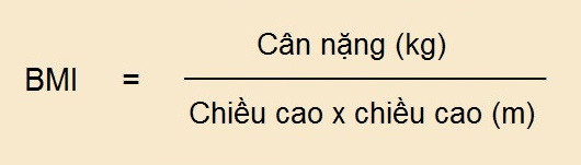 Chỉ số BMI để đánh giá mức độ gầy hay béo
