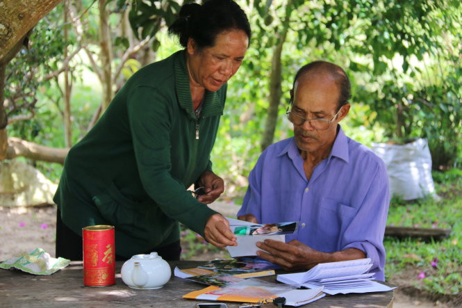 Vợ chồng bà Ma Wy và ông Ya Loan. Vợ chồng bà Ma Wy và ông Ya Loan.