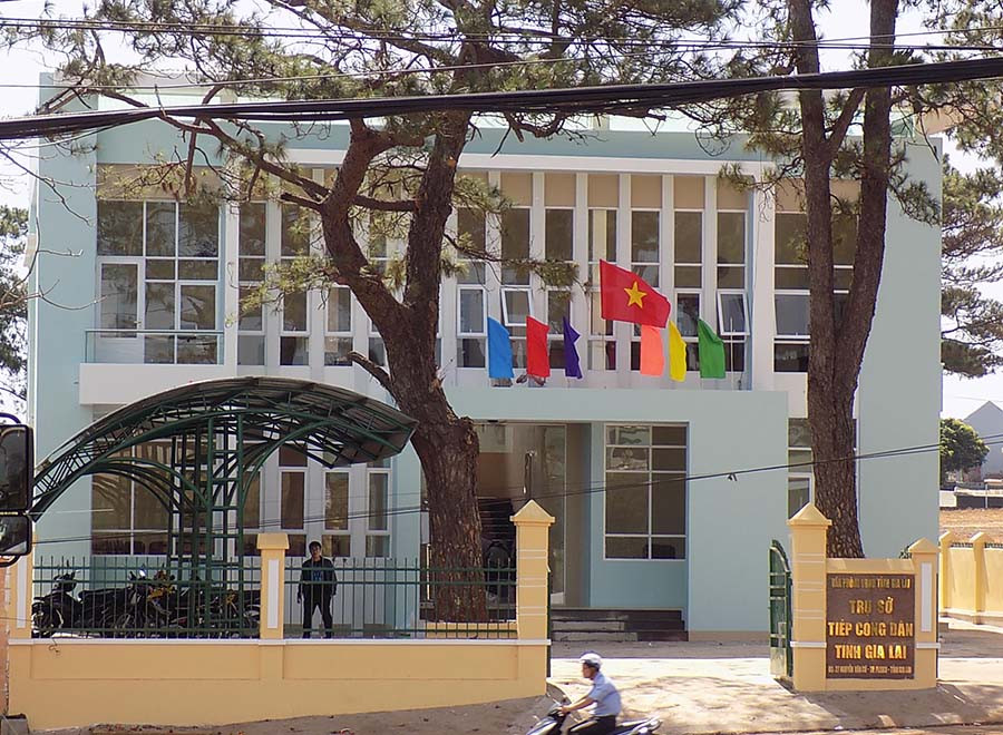 Trụ sở tiếp công dân mới của tỉnh tại phường Ia Kring, TP. Pleiku. Ảnh: T.N  Trụ sở tiếp công dân mới của tỉnh tại phường Ia Kring, TP. Pleiku. Ảnh: T.N