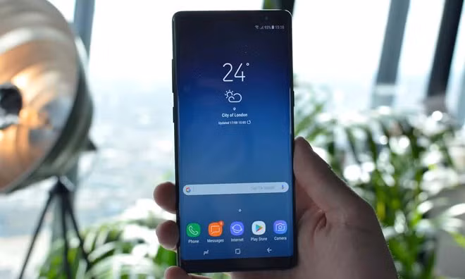 Mẫu điện thoại Galaxy Note 8.