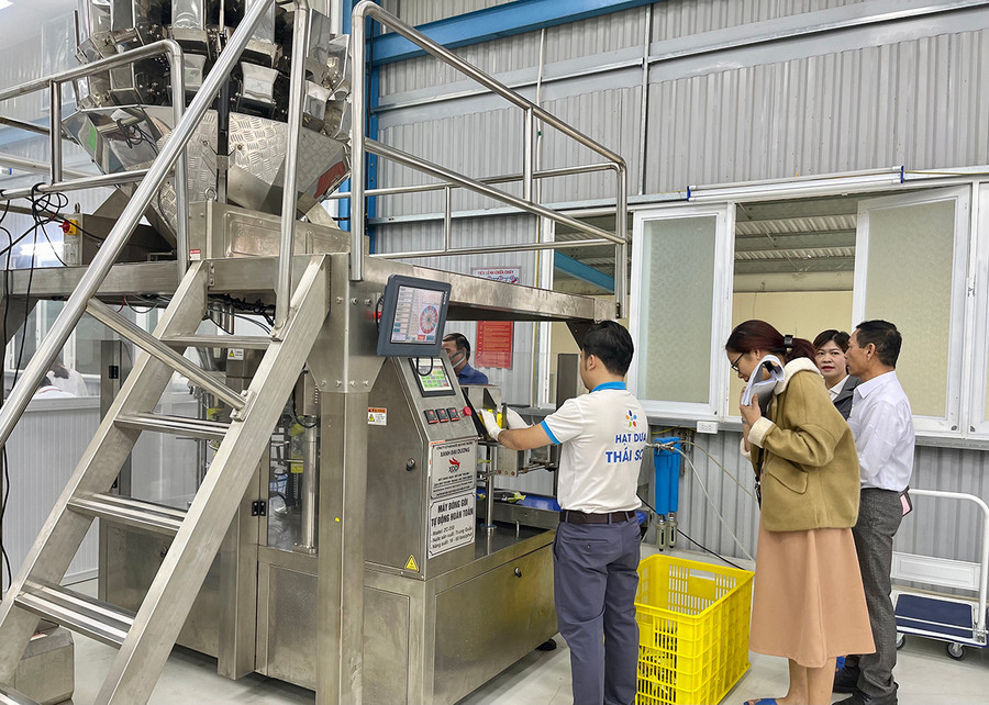 Công ty TNHH một thành viên Thương mại-Dịch vụ Thái Sơn Tây Nguyên được hỗ trợ 800 triệu đồng từ kinh phí khuyến công quốc gia. Ảnh: Vũ Thảo Công ty TNHH một thành viên Thương mại-Dịch vụ Thái Sơn Tây Nguyên được hỗ trợ 800 triệu đồng từ kinh phí khuyến công quốc gia. Ảnh: Vũ Thảo