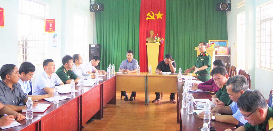  Quang cảnh buổi sinh hoạt chị bộ. Ảnh: Văn Huỳnh